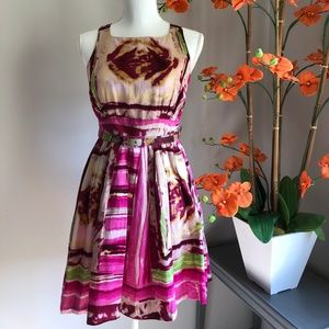 Mult-color sun dress